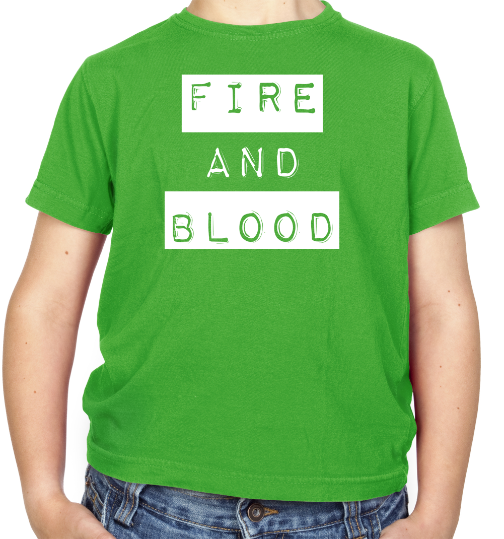 GOT House Saying -Targaryen Kids T Shirt