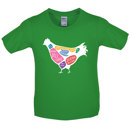 Delicious Chicken Kids T Shirt