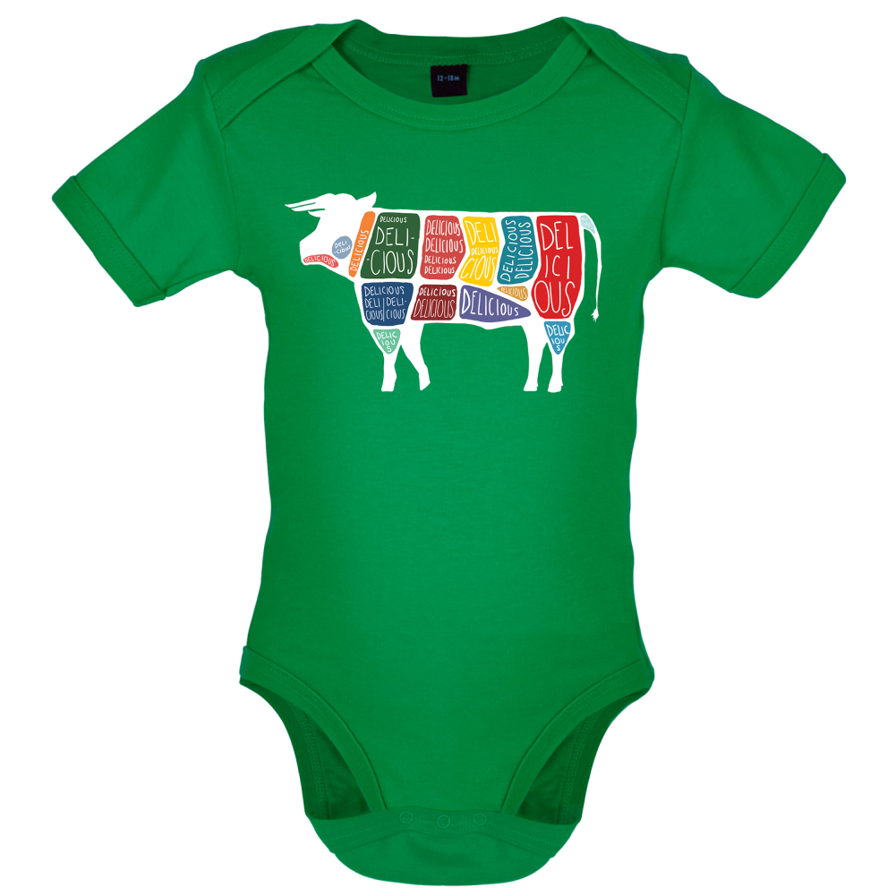 Delicious Cow Baby T Shirt