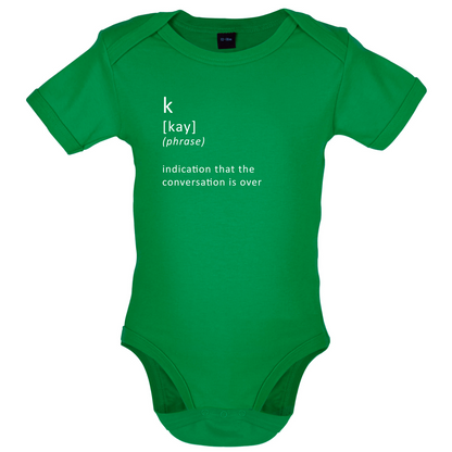 Funny Definition K Baby T Shirt