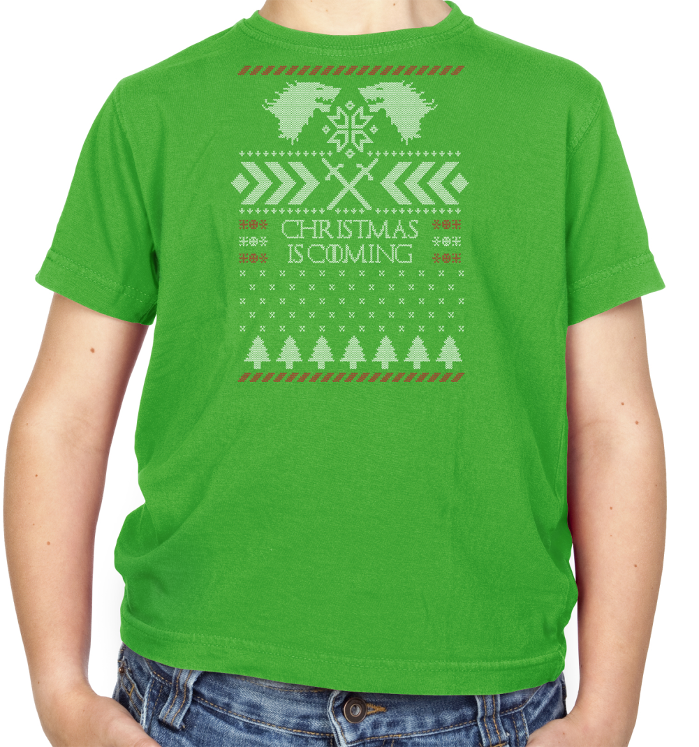 GOT Christmas Is Coming Kids T Shirt