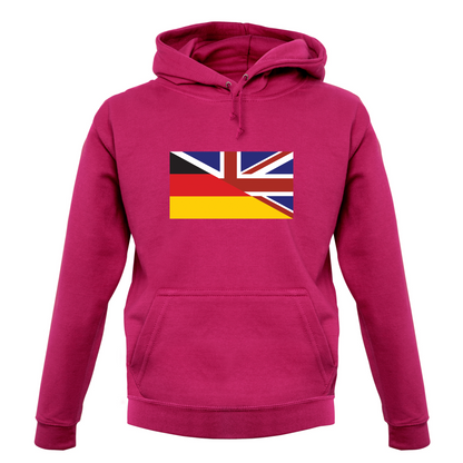 Half German Half British Flag T Shirt