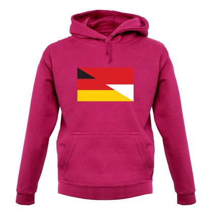 Half German Half Polish Flag T Shirt