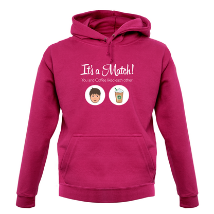 It's A Match Coffee Male T Shirt