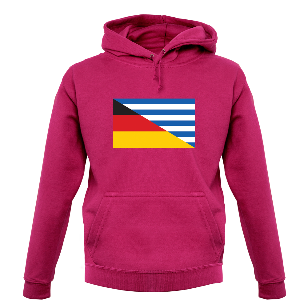 Half German Half Greek Flag T Shirt