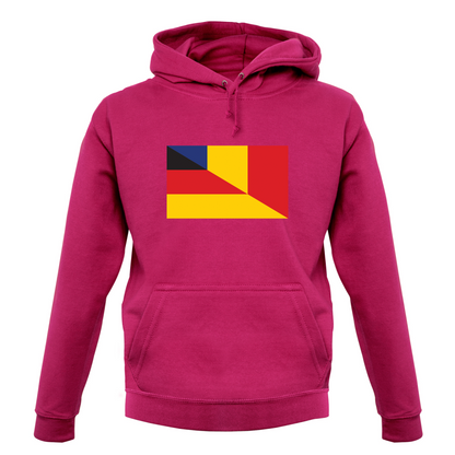 Half German Half Romanian Flag T Shirt