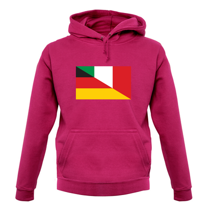 Half German Half Italian Flag T Shirt