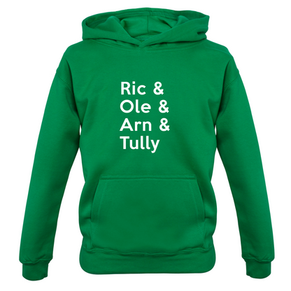 Ric And Ole And Arn And Tully Kids T Shirt