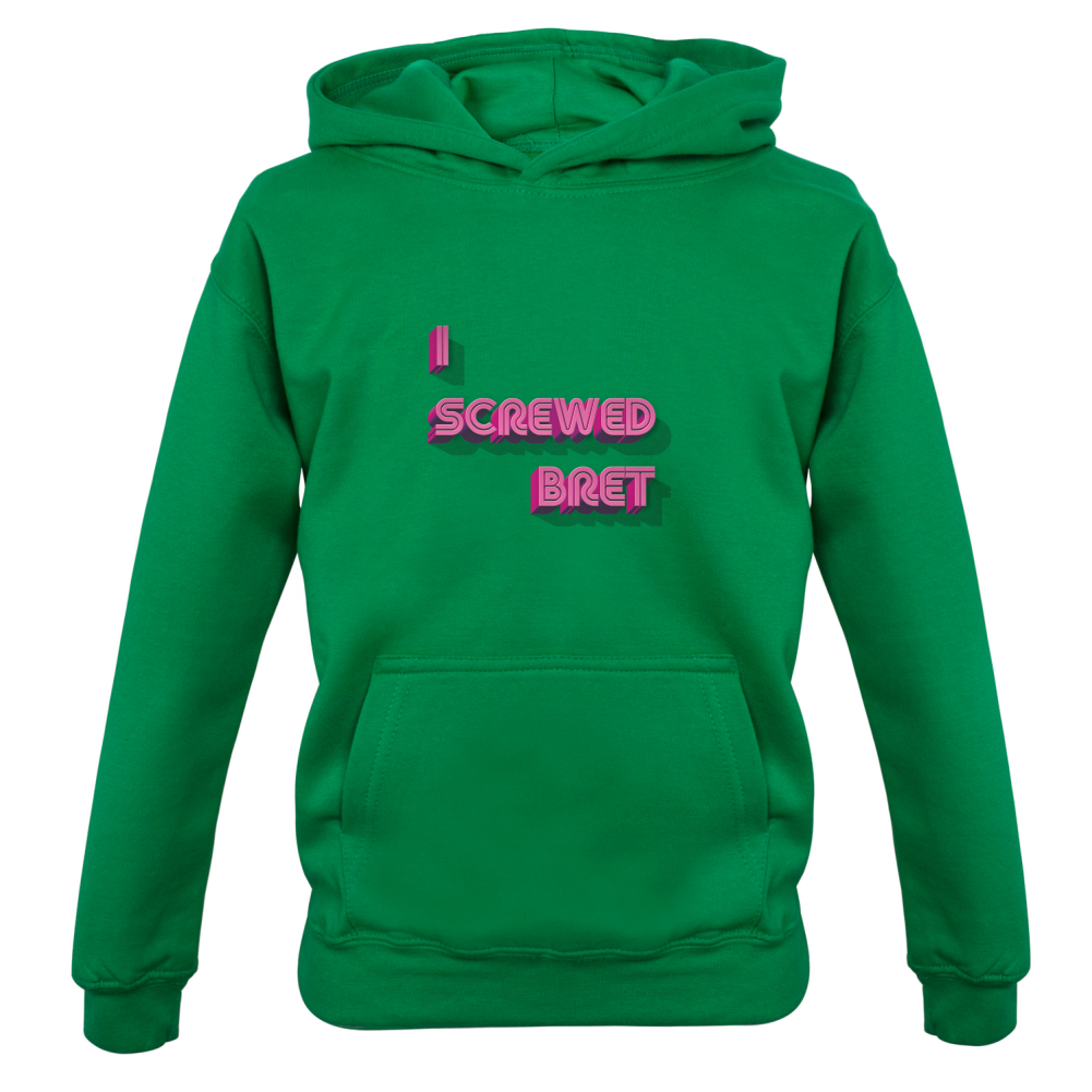 I Screwed Bret Kids T Shirt