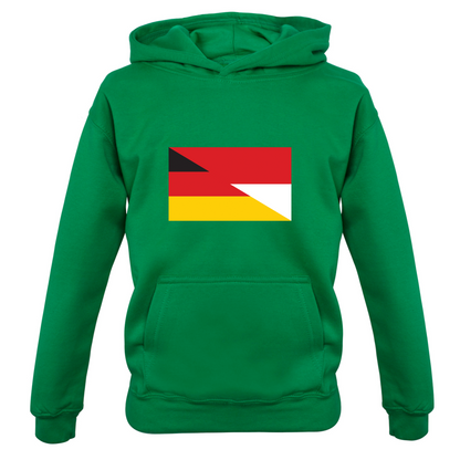 Half German Half Polish Flag Kids T Shirt