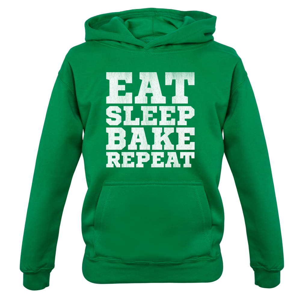 Eat Sleep Bake REPEAT Kids T Shirt