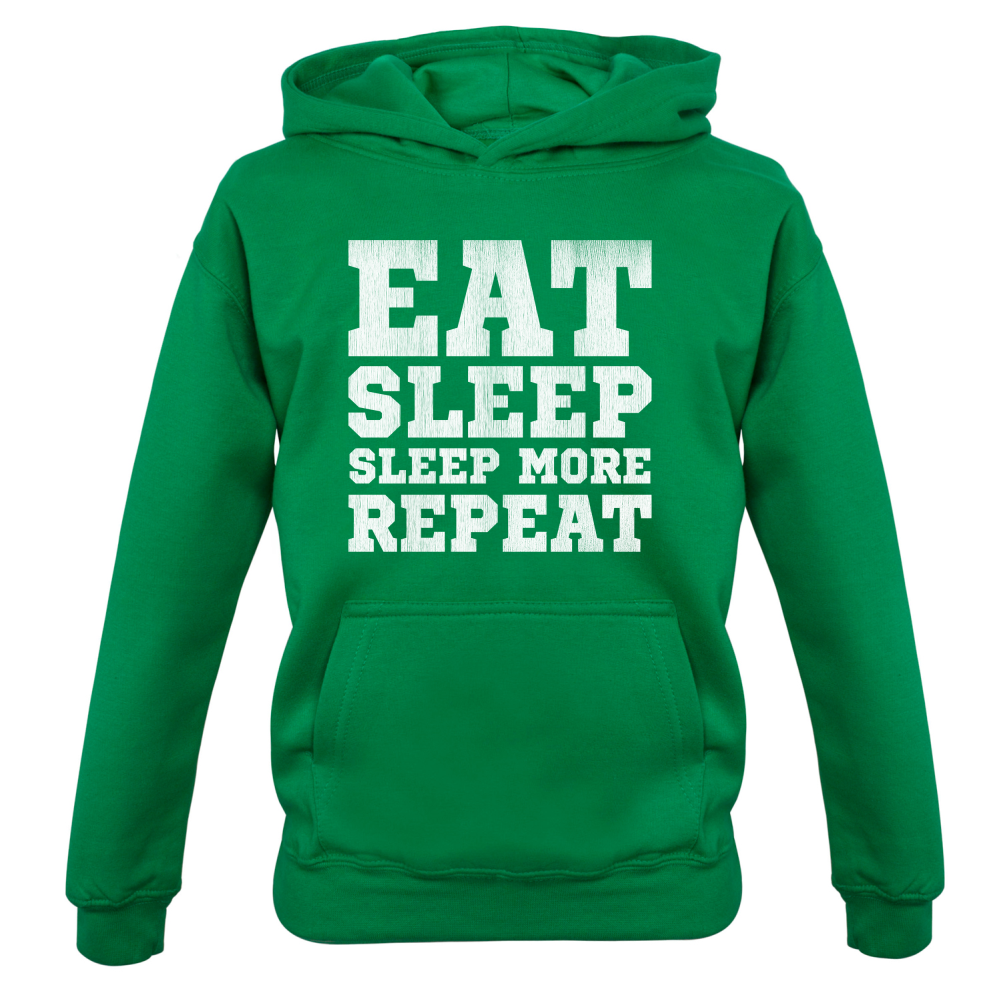 Eat Sleep Sleep More REPEAT Kids T Shirt