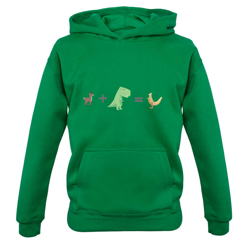 T-Rex, Deer, Kangaroo Kids T Shirt