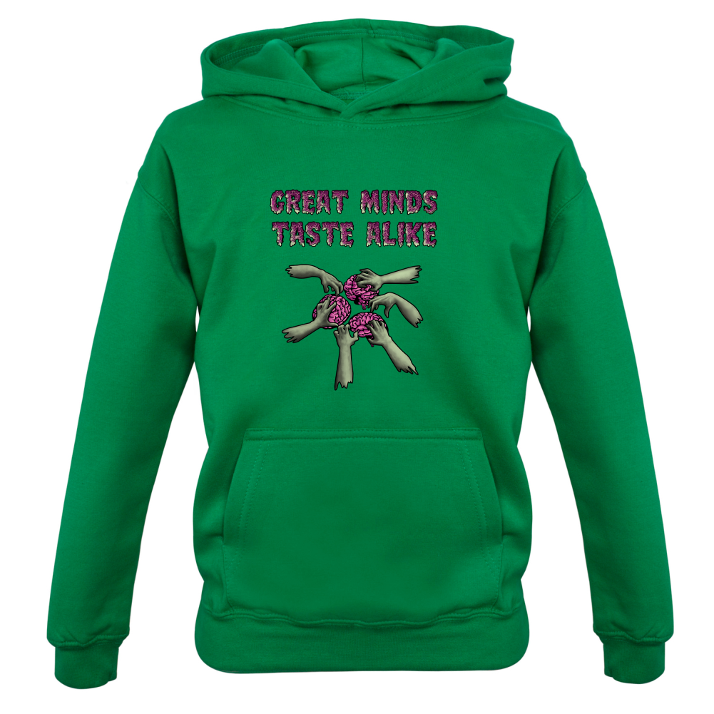 Great Minds Taste Alike Kids T Shirt