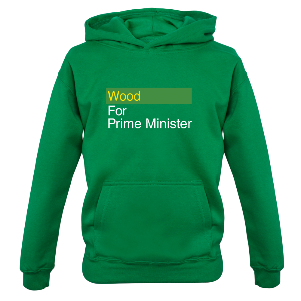 Wood for Prime Minister Kids T Shirt