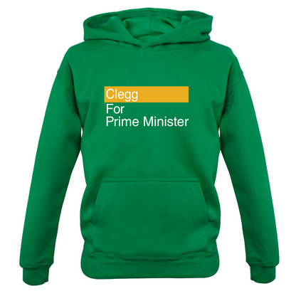 Clegg for Prime Minister Kids T Shirt