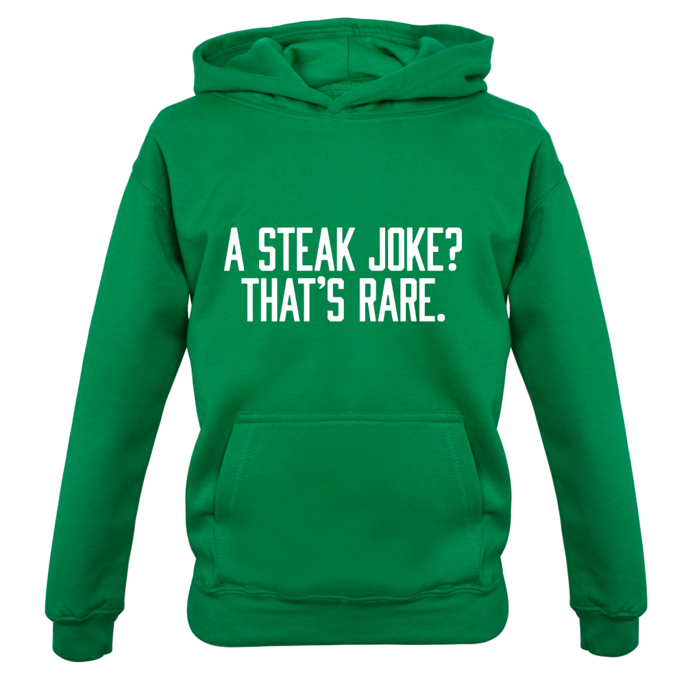 Steak Joke, Thats Rare Kids T Shirt