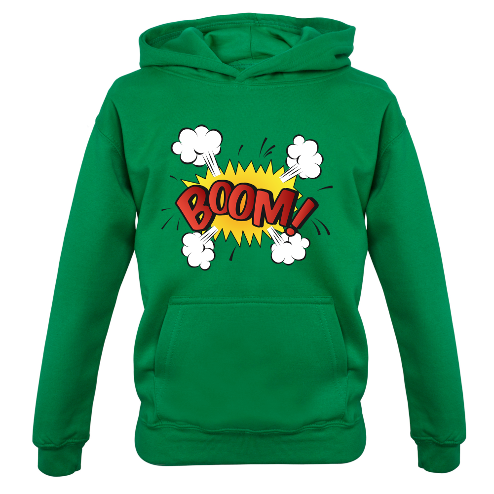 BOOM! Word Art Kids T Shirt