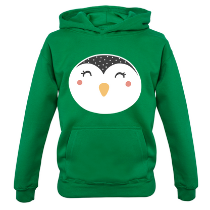 Smiley Face Penguin Kids T Shirt