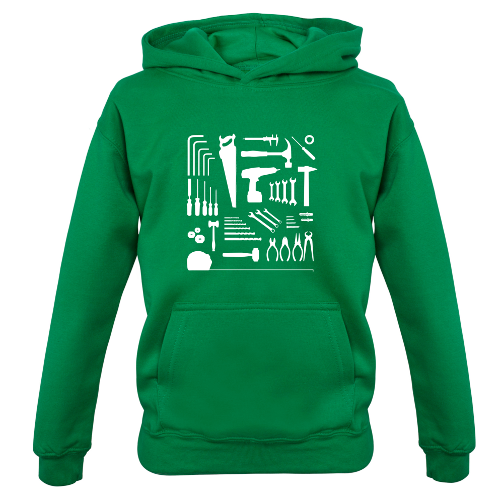 Tools Collage Kids T Shirt