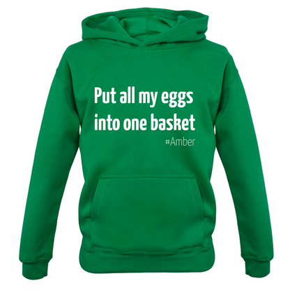All My Eggs In One Basket Kids T Shirt