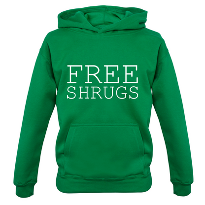 Free Shrugs Kids T Shirt
