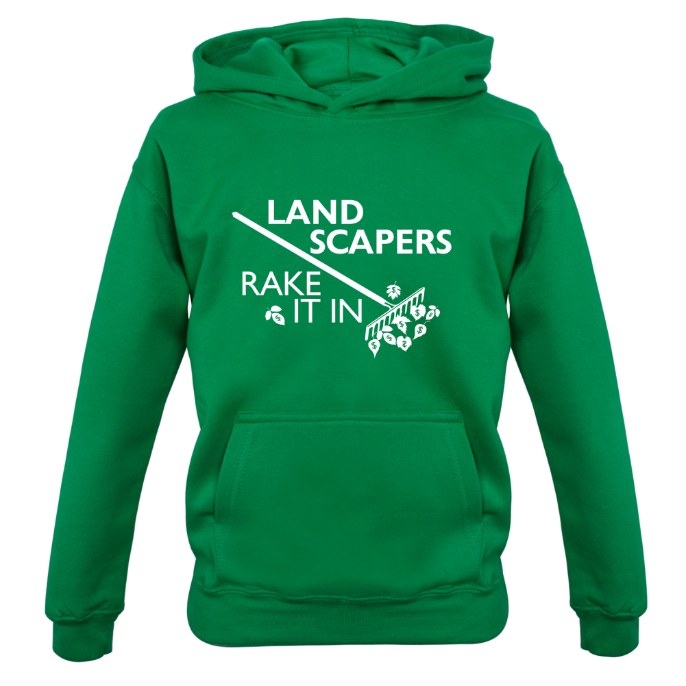Landscapers Rake It In Kids T Shirt