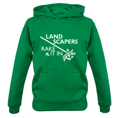 Landscapers Rake It In Kids T Shirt
