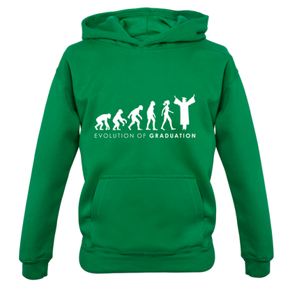 Evolution Of Woman Graduation Kids T Shirt