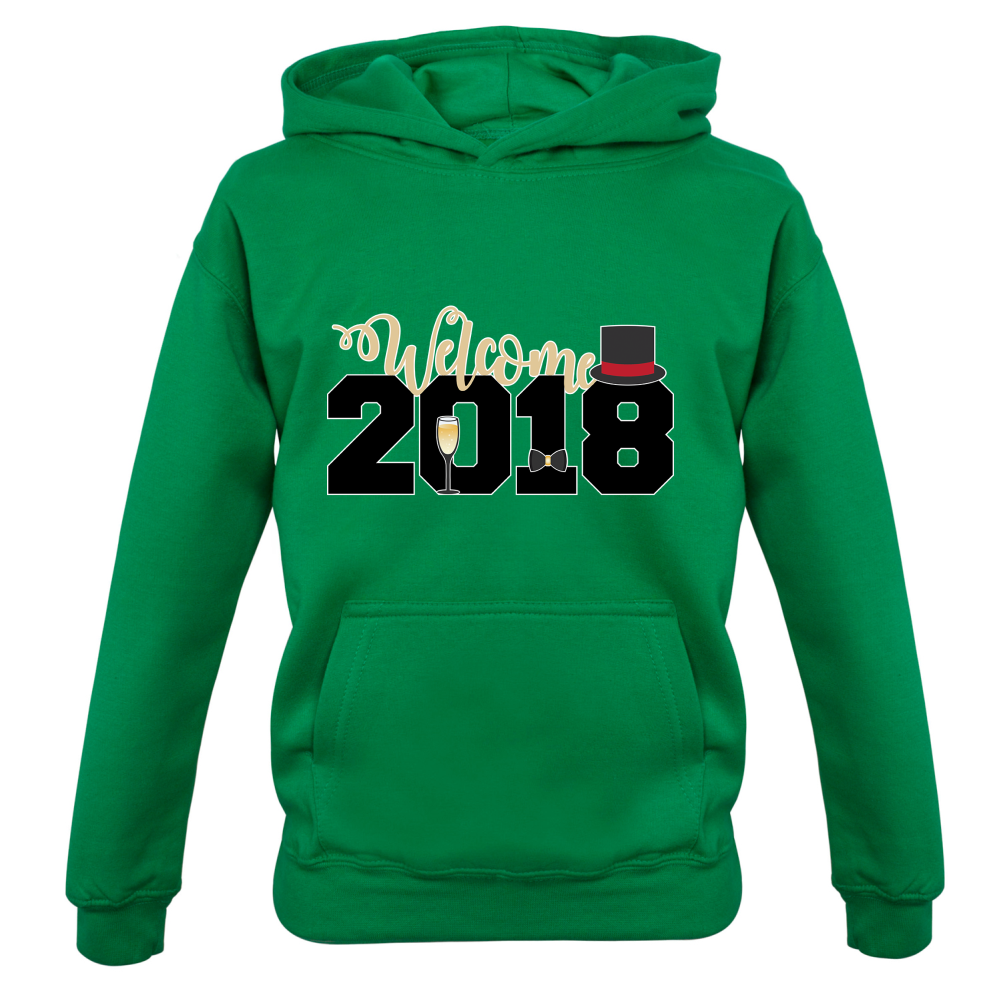 Welcome 2018 Kids T Shirt
