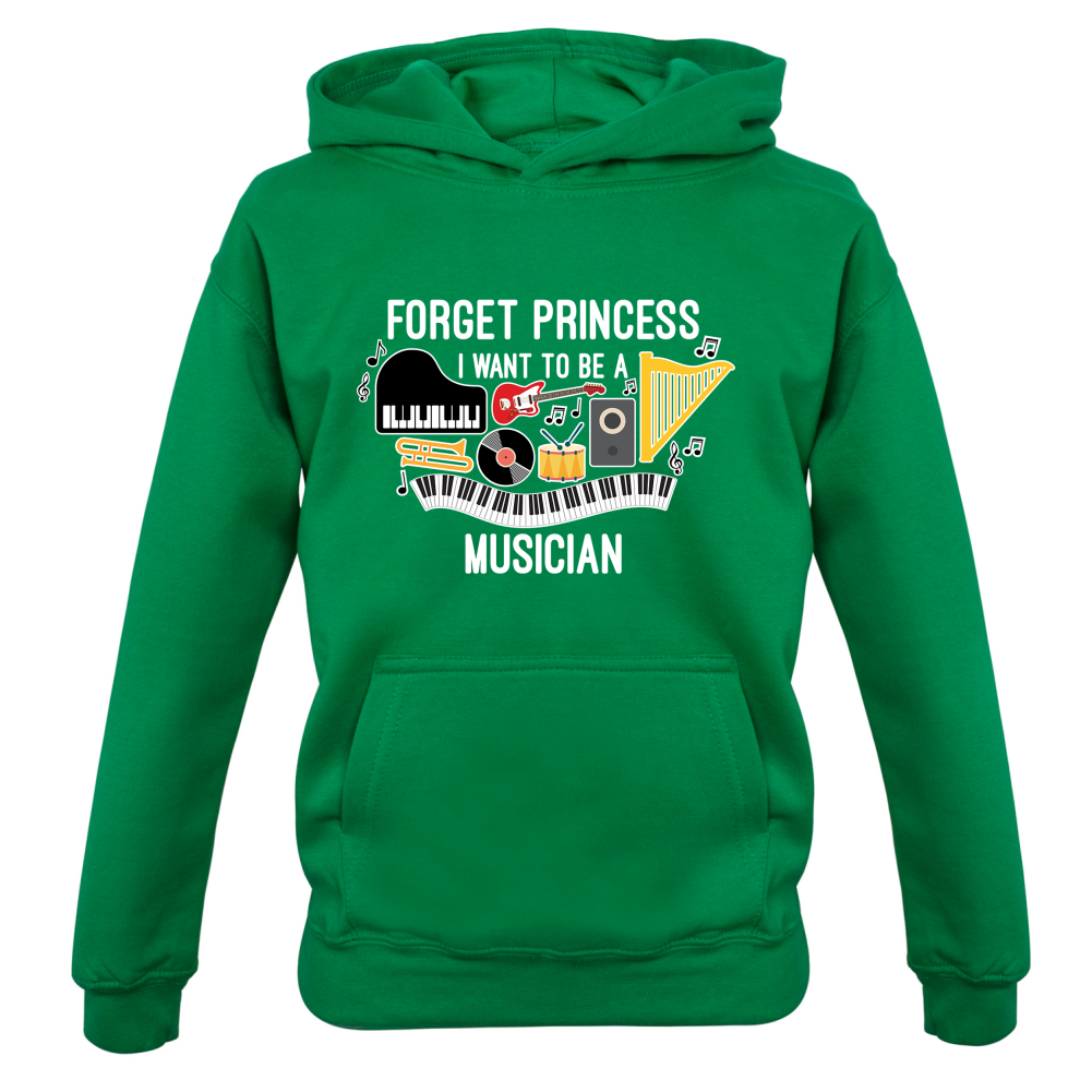 Forget Princess Musician Kids T Shirt