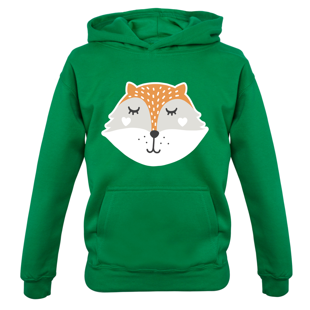 Smiley Face Mrs Fox Kids T Shirt