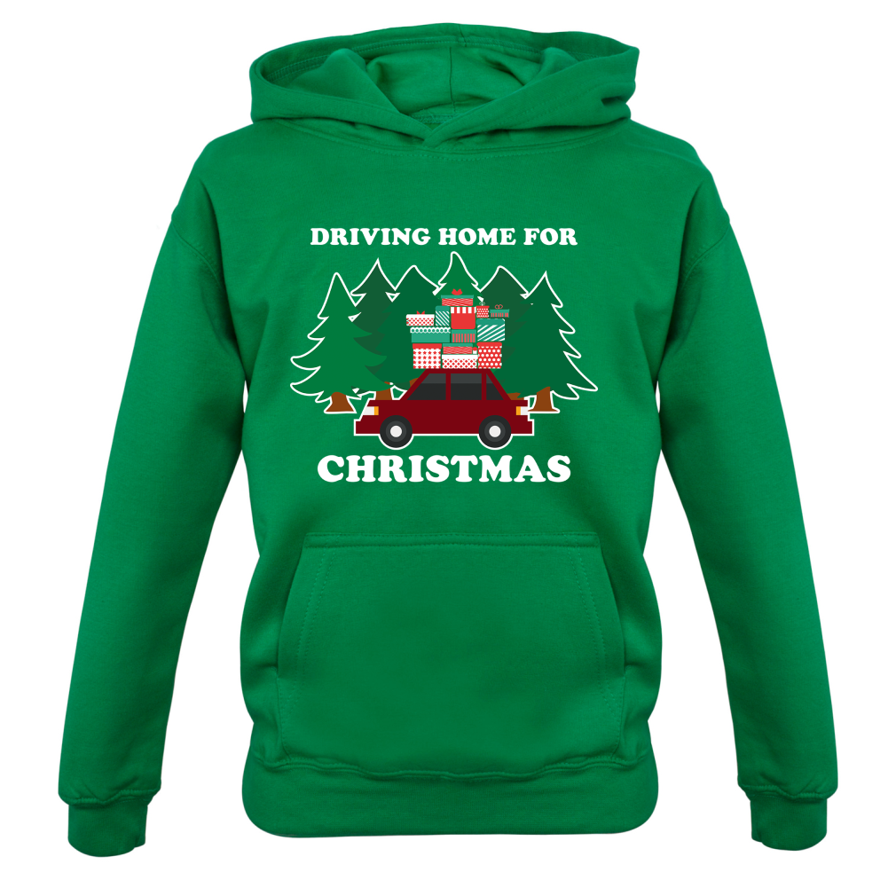 Driving Home For Christmas Kids T Shirt