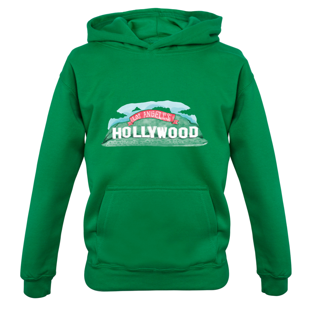 Hollywood Sign Kids T Shirt