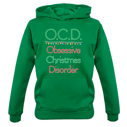 Obsessive Christmas Disorder Kids T Shirt