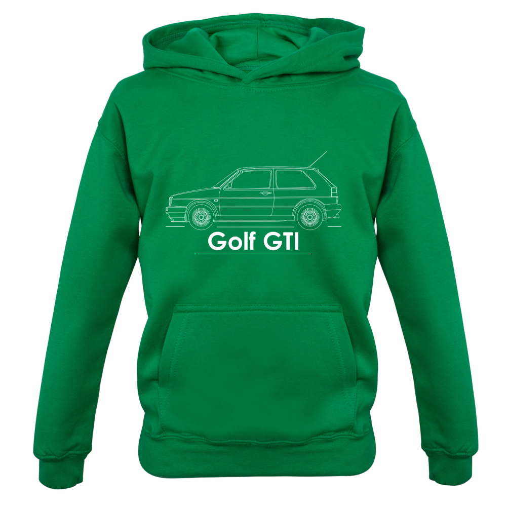 Side View Golf GTI MK2 Kids T Shirt