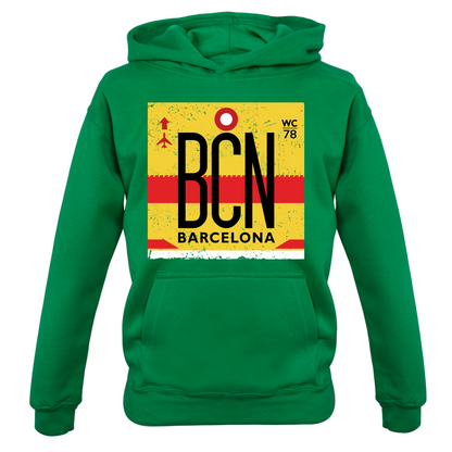 Barcelona Airport  Kids T Shirt