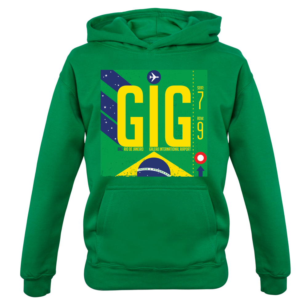 Rio Airport Kids T Shirt