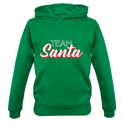 Team Santa  Kids T Shirt