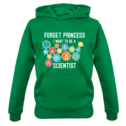 Forget Princess Scientist Kids T Shirt