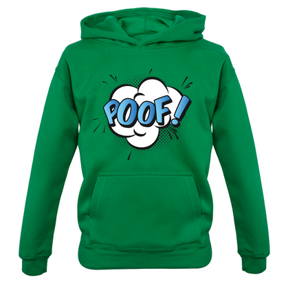Poof! Word Art Kids T Shirt