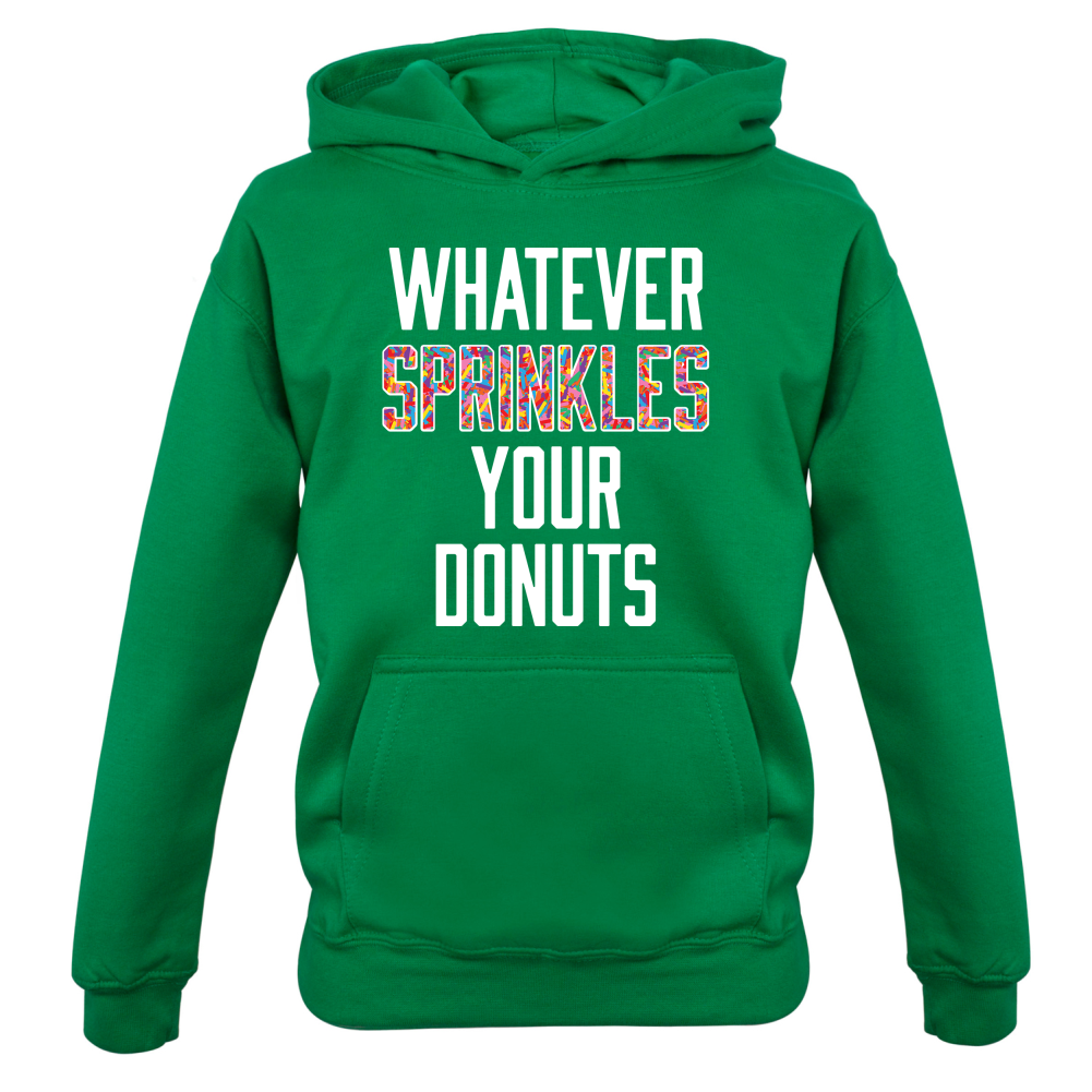 Whatever Sprinkles Your Donuts Kids T Shirt