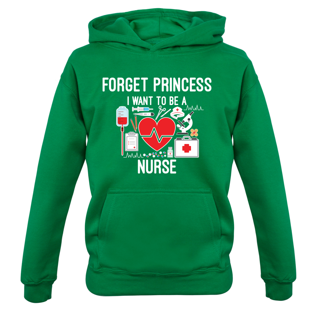 Forget Princess Nurse Kids T Shirt