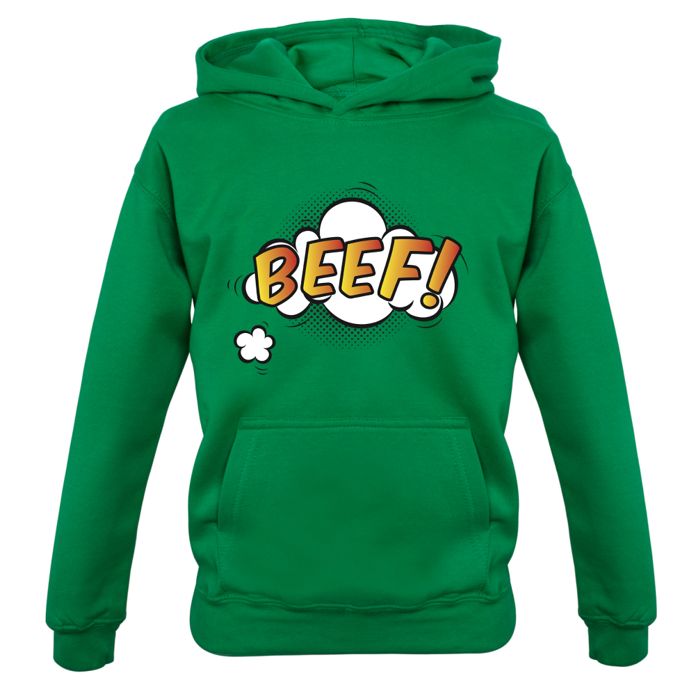 BEEF Word Art Kids T Shirt