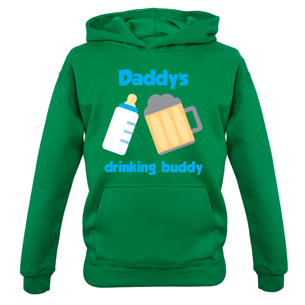 Daddy's Drinking Buddy Kids T Shirt