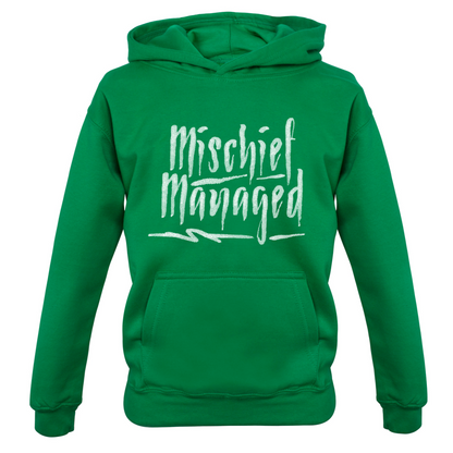 Mishchief Managed Kids T Shirt