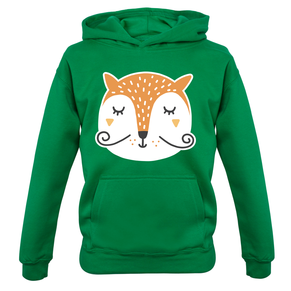 Smiley Face Mr Fox Kids T Shirt