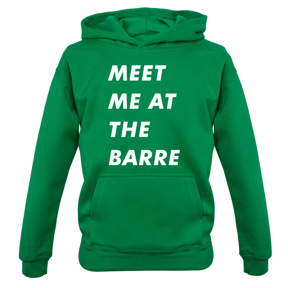 Meet Me At The Barre Kids T Shirt