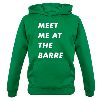 Meet Me At The Barre Kids T Shirt