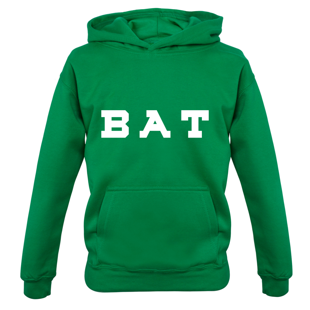 Justcie Bat College Style Kids T Shirt